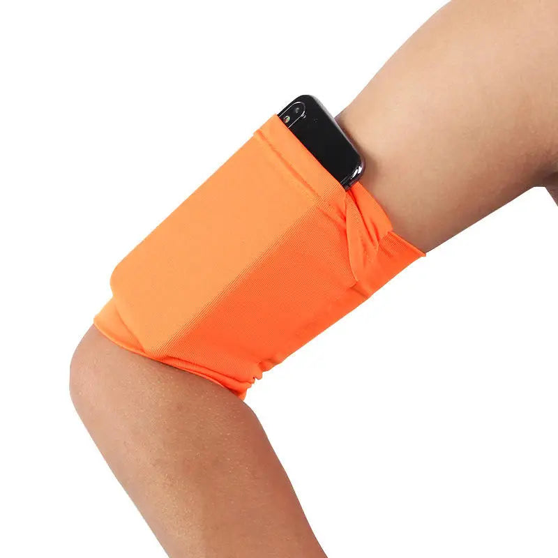 Running Phone Armband Sleeve | Elastic Adjustable Arm Wrap for Jogging & Outdoor Workouts