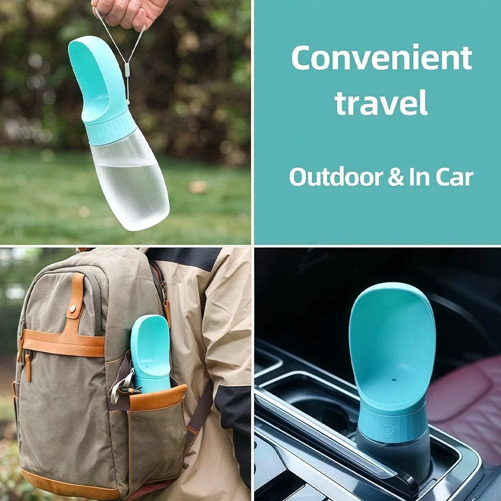 Portable Outdoors High Capacity Pet Water Dispenser Drink Bowl Bottle for Small To Medium Sized Dogs Pets Water Cup Supplies