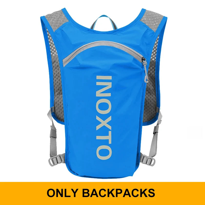 INOXTO 5L Breathable Hydration Vest – Lightweight Running & Cycling Backpack for Marathon & Hiking
