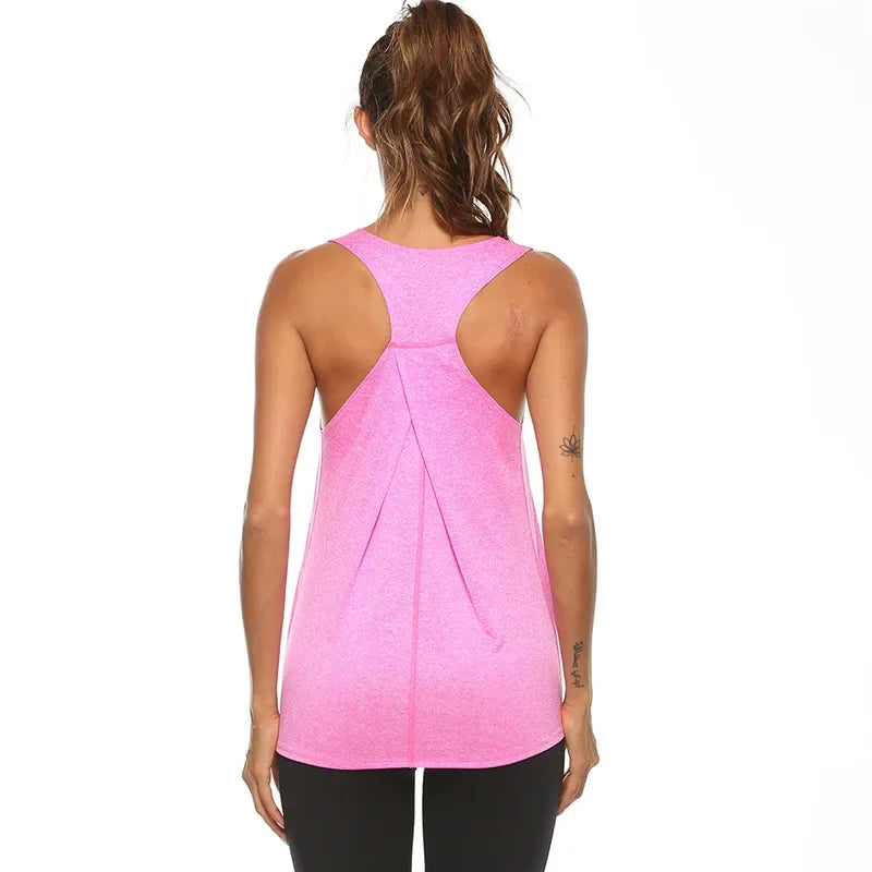 Women's Running Apparel: STOUREG Sleeveless, Quick-Dry Racerback Workout Tank Top / Rungear
