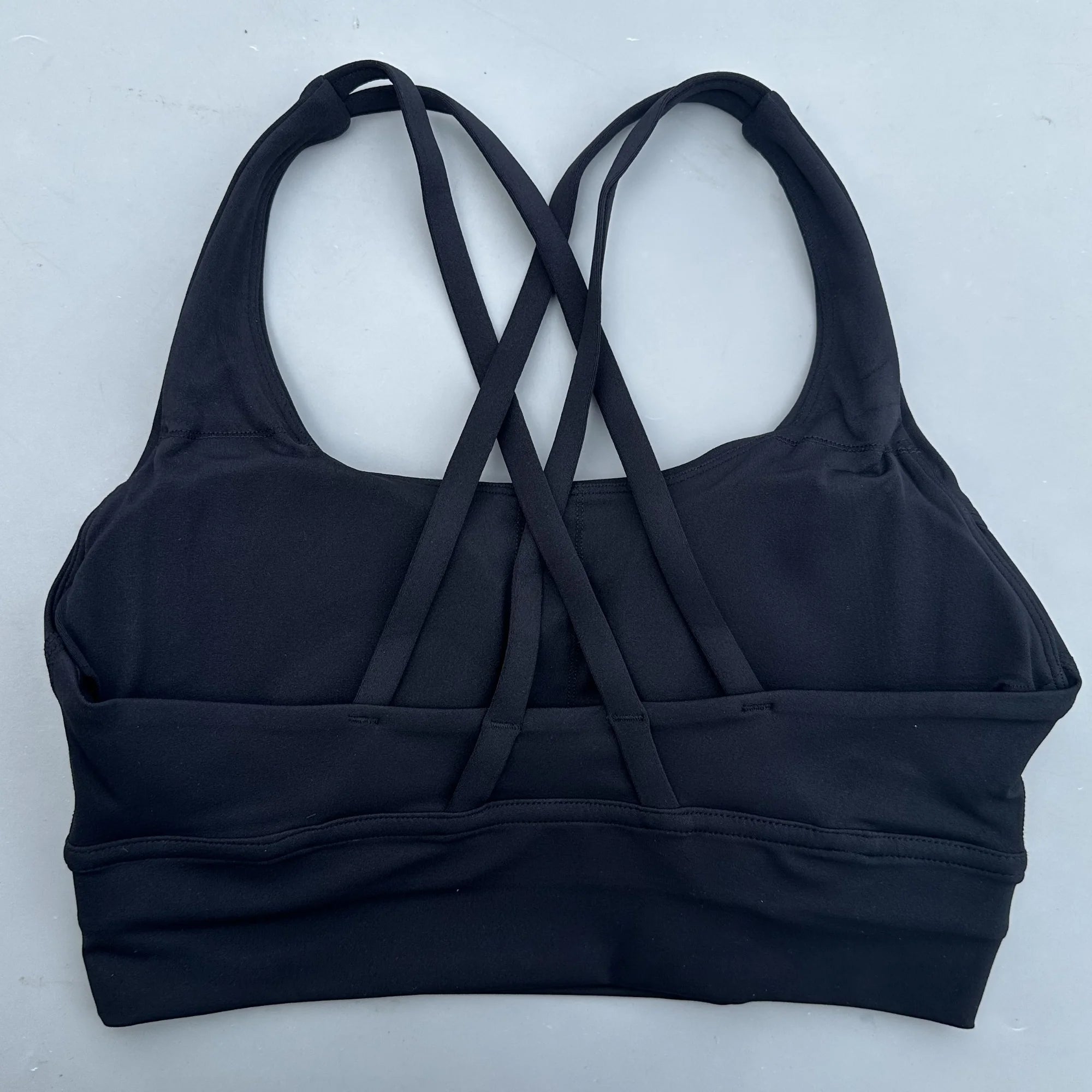 Women's Bra Apparel: Solid Color, High Strength Shockproof, Soft Cross Back, High Strength Shockproof, Fitness Sports Bra / Rungear