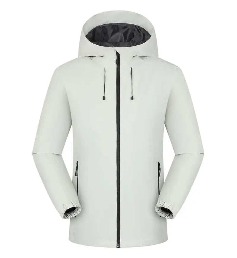 Running Winter Apparel: Unisex Waterproof, Hooded, Double Fabric Windbreaker Jacket / Rungear