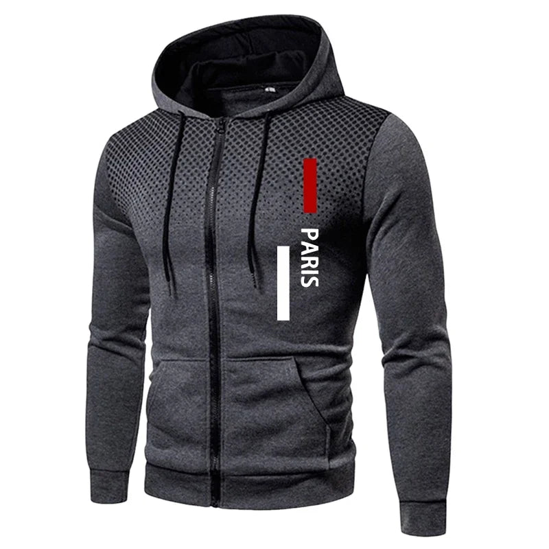 Men's Winter Apparel: Casual, Jogging Zipper Hoodie Sweatshirt and Sweatpants / Rungear