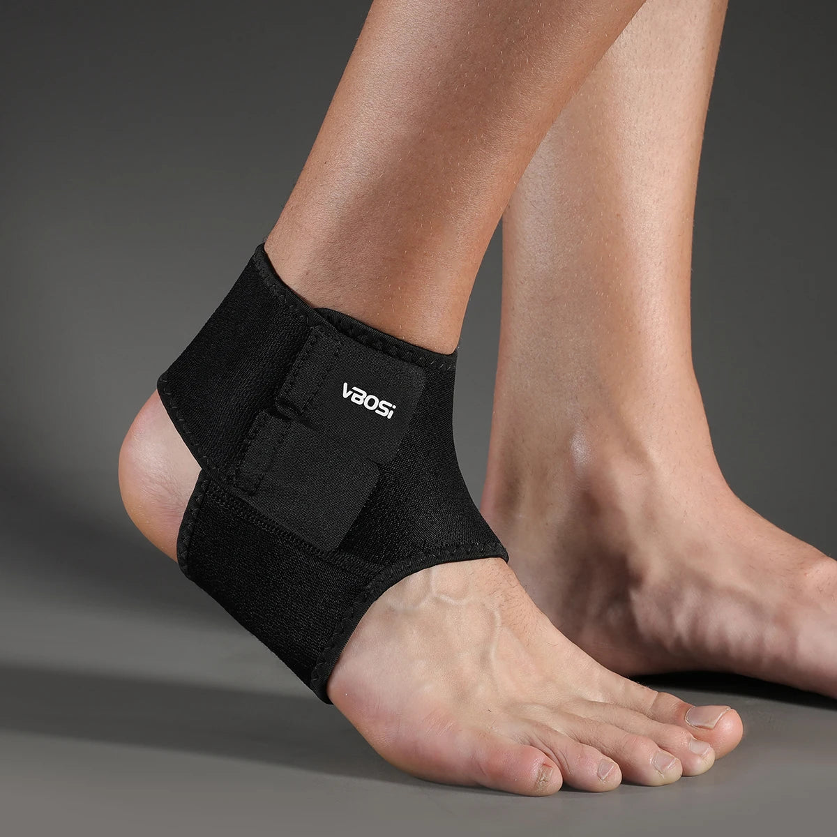 Recovery Gear Accessories: 1 PC Adjustable Neoprene Ankle Support for Running, Walking, Hiking, All Sports / Rungear