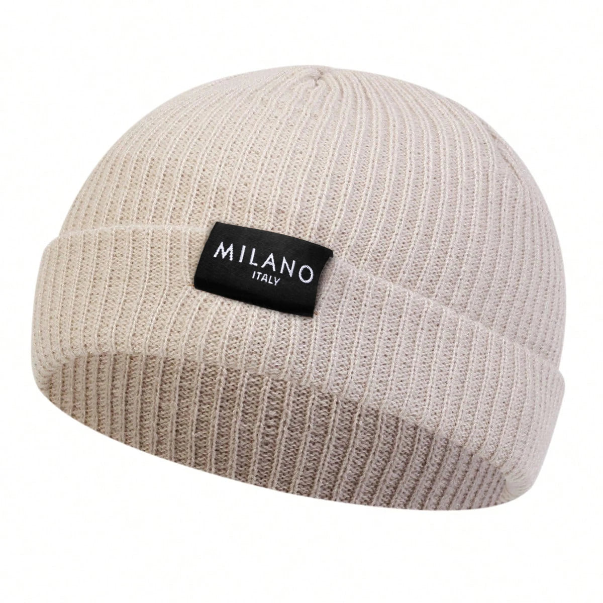 Winter Hat Accessories: Unisex MILANO Letter Label Beanies Winter Beanie Hat / Rungear