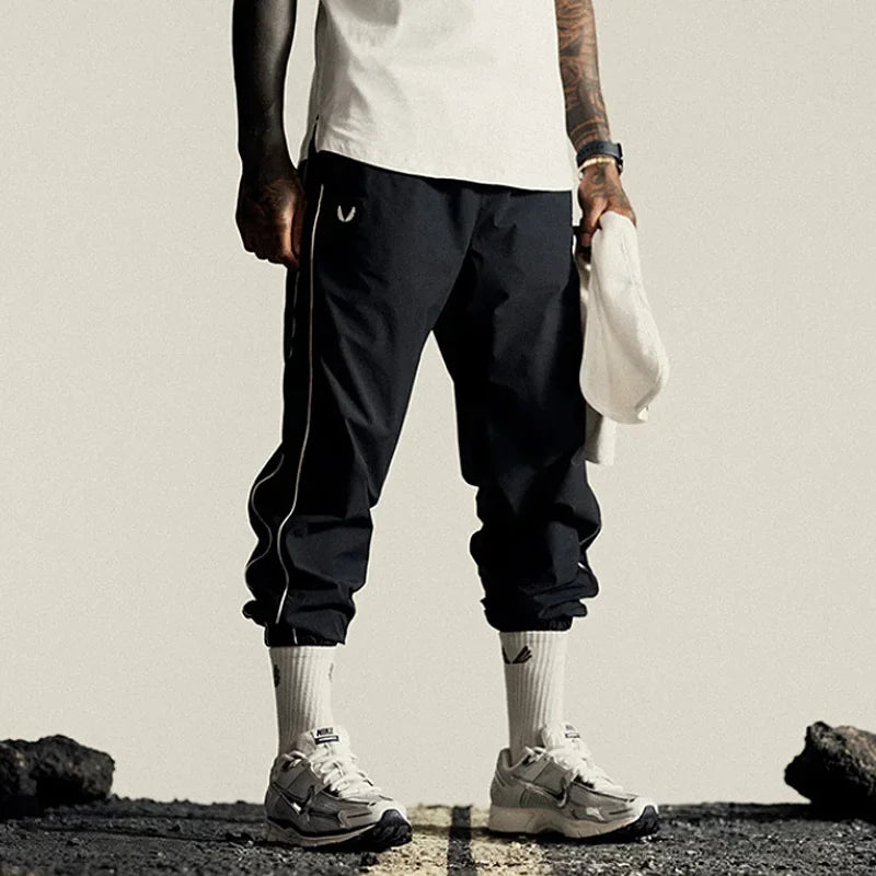Men's Quick Dry Apparel: Loose Fit, Casual, Breathable Sports Workout Sweatpants for Running, All Sports / Rungear