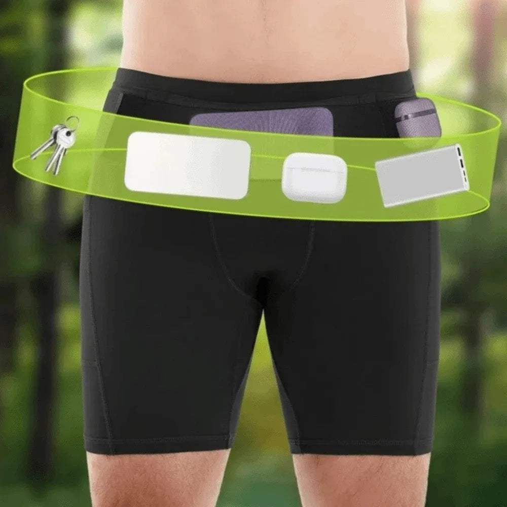 Women's High-Waist Running Shorts | Multi-Pocket, Quick-Dry Biker Shorts