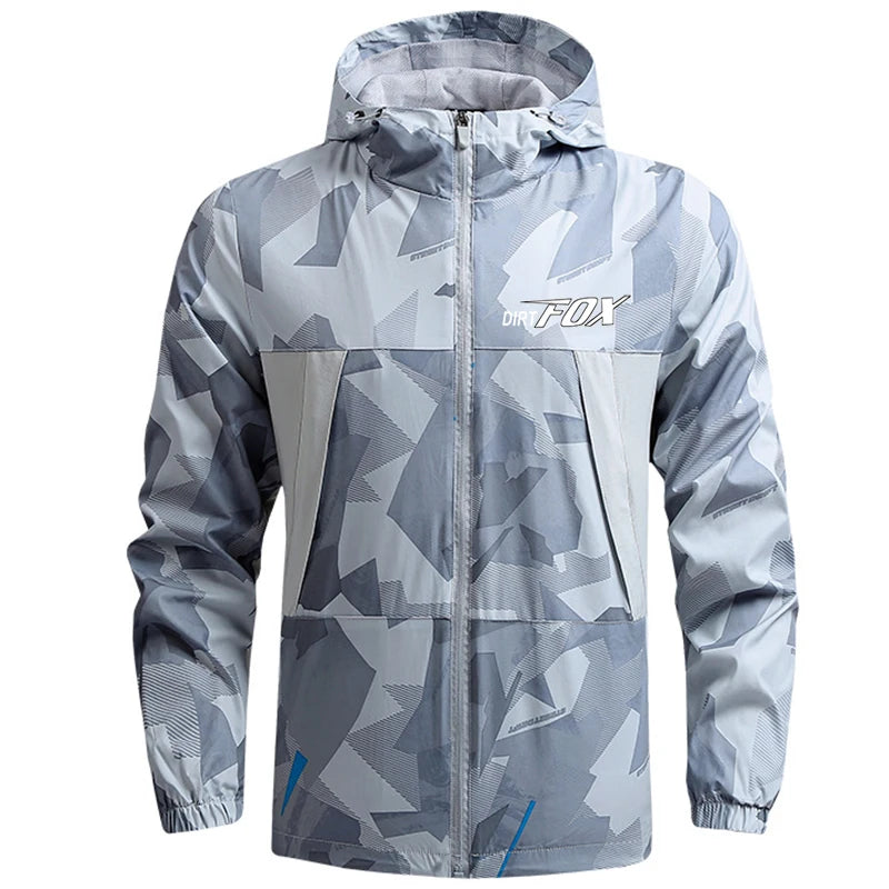 Men's Jacket Apparel: DIRTFOX Windproof Light Jacket For Mountain, Hiking, Walking / Rungear