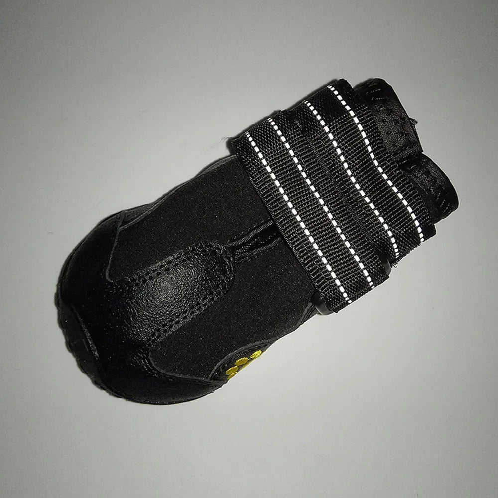 Waterproof Anti-Slip Rubber Dog Boots | Silica Gel Paw Protector Booties for Hot Pavement, Snow & Rain | RUNGEAR
