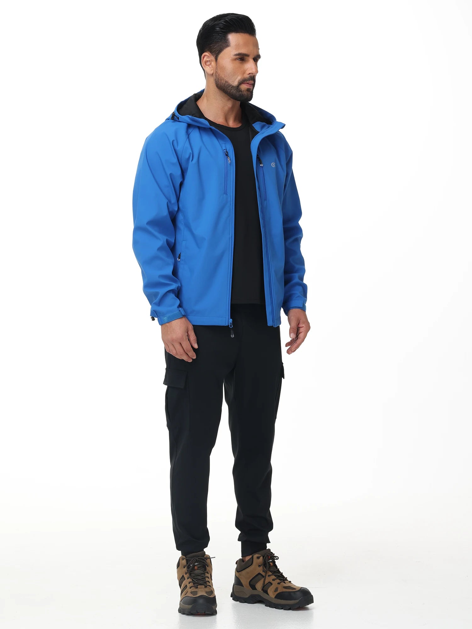 Men's Running Apparel: Lightweight, Waterproof Windbreaker Jacket With Inner Pocket / Rungear
