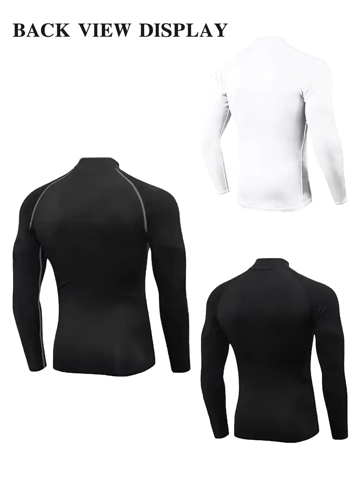 Men's Thick Fleece Thermal Base Layer Top – Winter Running & Outdoor