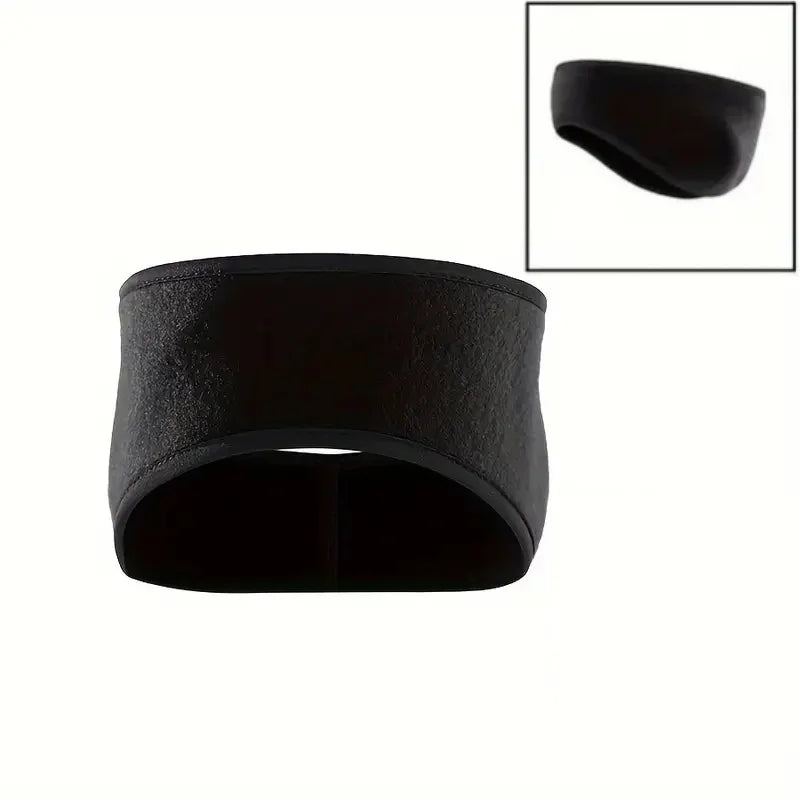 RUNGEAR Warm Fleece Earmuff Headband | Soft Windproof Ear Warmer for Running, Skiing & Cycling