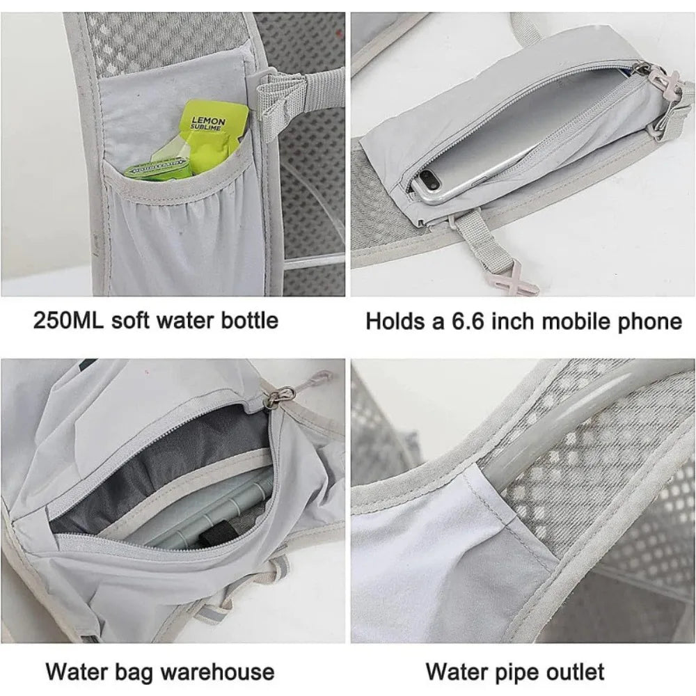 RUNGEAR Hydration Vest | Breathable Trail Running & Cycling Pack with Water Bladder