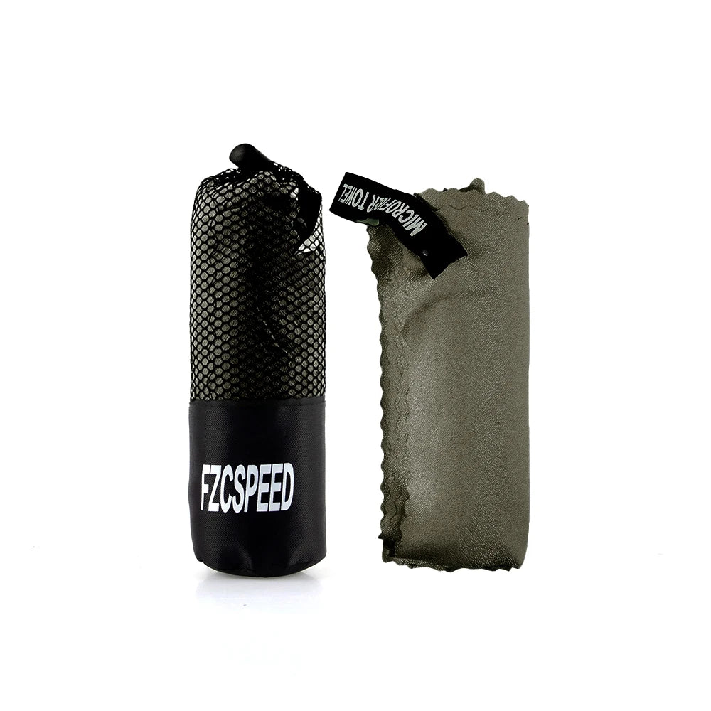 Quick Drying Accessories: Absorbent, Breathable, Portable Bath Towel for Travel, Hiking, Running Gym, All Sports / Rungear