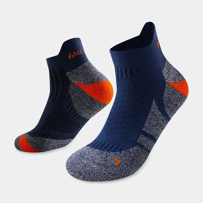Unisex Cushioned Running Ankle Socks | Low Cut Marathon & Sports Socks