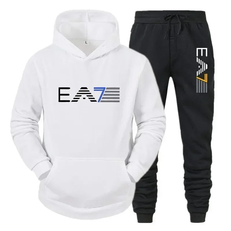Men's Winter Apparel: Casual, Cool Weather Jogging Training Sportswear 2 PC Sets / Rungear