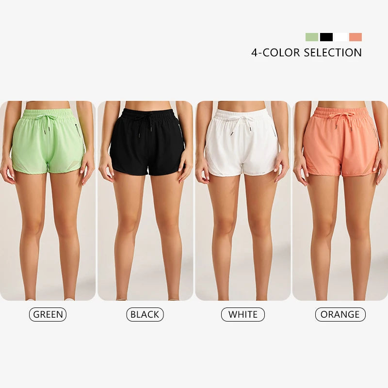 Women's Running Apparel: Fitness Running Gym Workout Activewear Shorts / Rungear