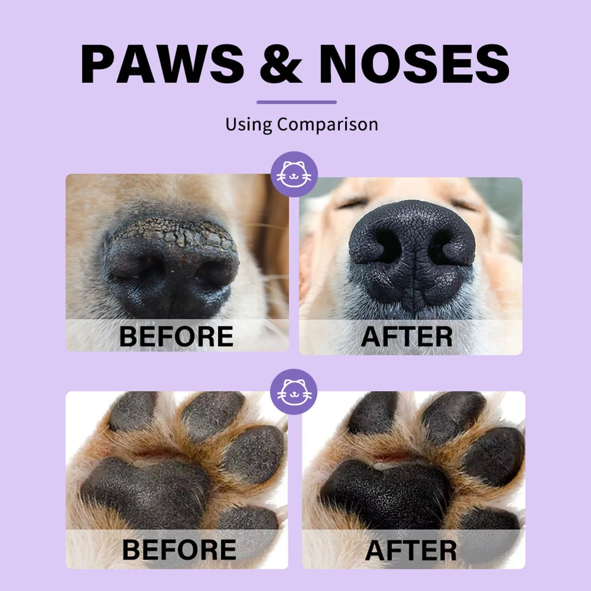 Dog & Cat Paw and Nose Balm — Natural Moisturising & Repair Wax