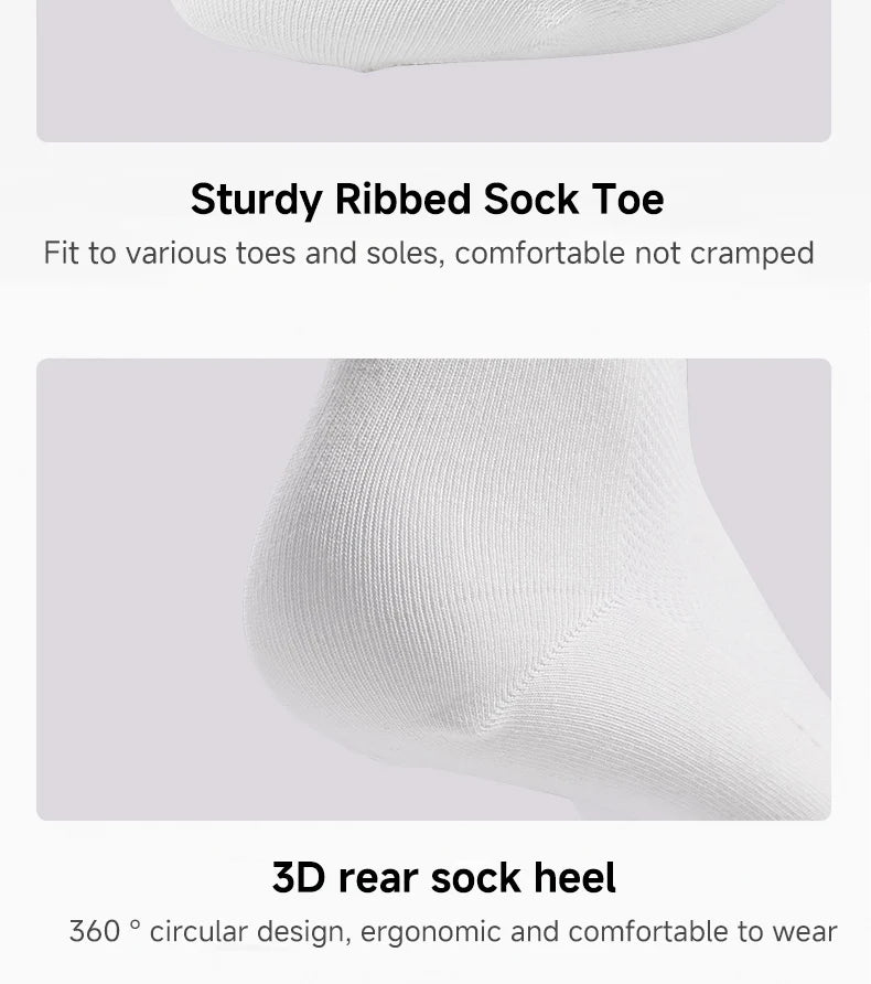 Anti-Pilling Breathable Running Ankle Socks – Moisture-Wicking, Antibacterial & Odour-Proof | 1, 5 or 10 Pairs