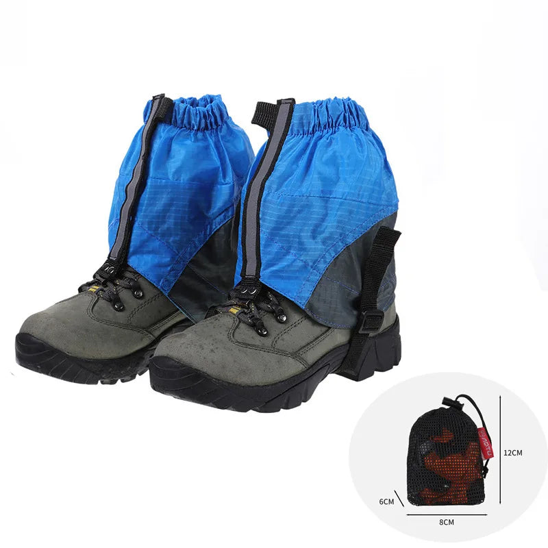 Lightweight Waterproof Ankle Gaiters | Reflective Trail Gaiters for Hiking & Mountaineering