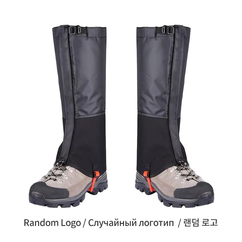 Waterproof Knee-High Leg Gaiters | Hiking, Snow & Trail Boot Covers