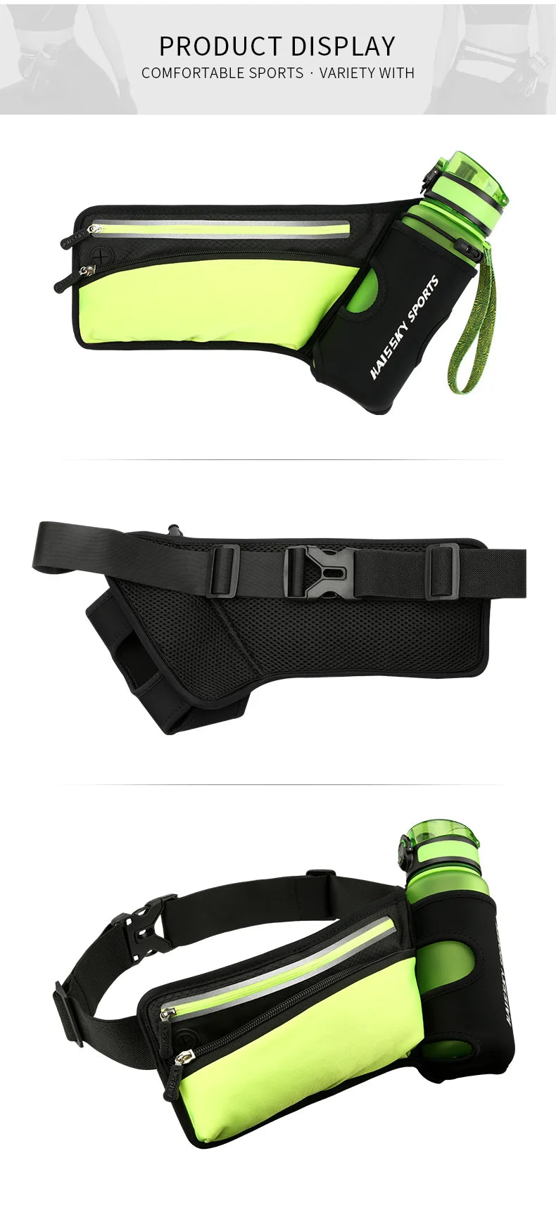 Running Waist Bag with Phone Holder – Lightweight Sports Fanny Pack for iPhone & Android | RUNGEAR