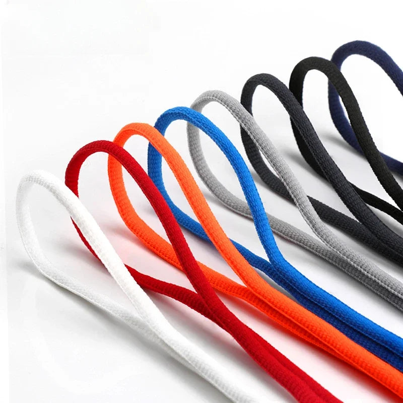 Classic Round Athletic Shoelaces | Oval Half-Round | Running, Hiking & Casual