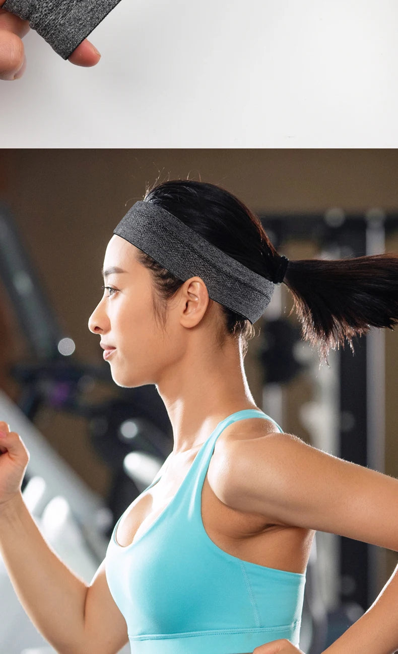 Anti-Slip Sports Headband – Quick-Dry Sweat-Absorbing Elastic Workout Headband for Running, Yoga & Fitness | RUNGEAR