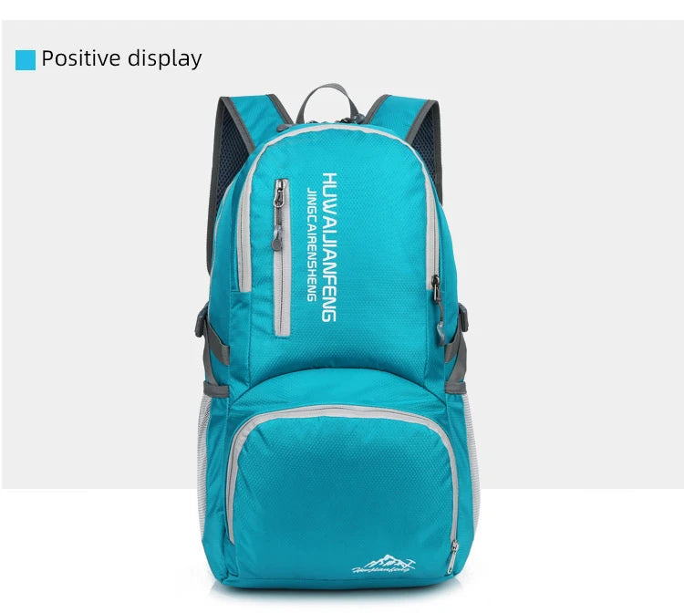 Trail Gear Accessories: 28L Packable, Foldable, Ultra Light, Outdoor Hiking Backpack / Rungear
