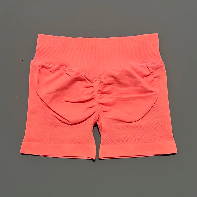 HISTELLO Impact Shorts 4.5" Women Fitness Running Hiking Walking Low Waist Short