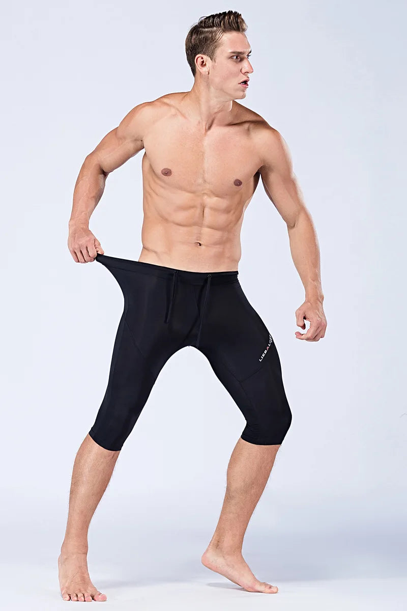 Men's Long Boxer Shorts – Quick-Dry Breathable Elastic Sports Underwear for Running, Yoga & Training | RUNGEAR