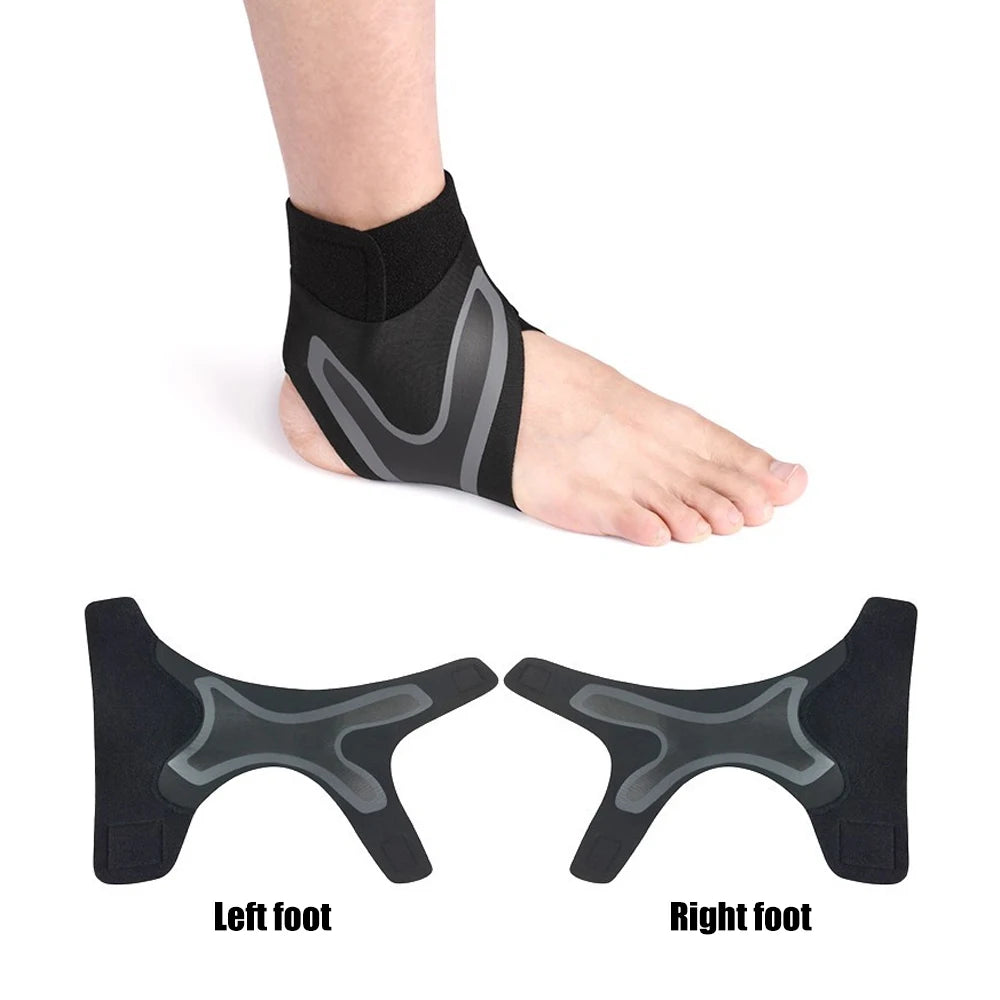 Recovery Gear Accessories: 1 PC Sport Ankle Stabilizer Brace, Compression Support for Pain Relief / Rungear