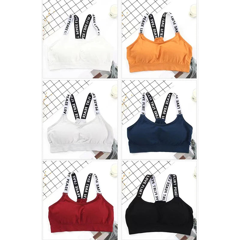 Women's Push-Up Sports Bra with Support Pads