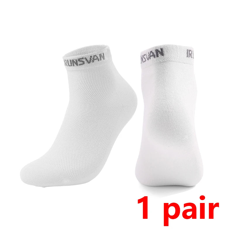 Anti-Pilling Breathable Running Ankle Socks – Moisture-Wicking, Antibacterial & Odour-Proof | 1, 5 or 10 Pairs