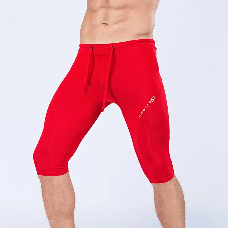 Men's Long Boxer Shorts – Quick-Dry Breathable Elastic Sports Underwear for Running, Yoga & Training | RUNGEAR