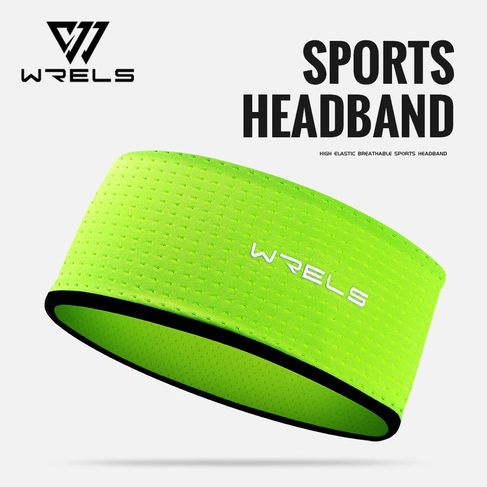 Moisture-Wicking Hat Accessories: WRELS Sports Moisture Absorbing Workout Headband for Running Cycling / Rungear