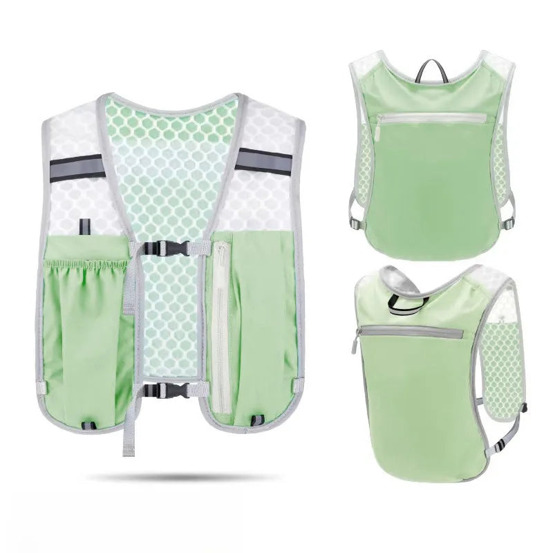 Ultralight Running Hydration Vest | Breathable Unisex Pack for 500ml Bottle — Running, Hiking & Cycling