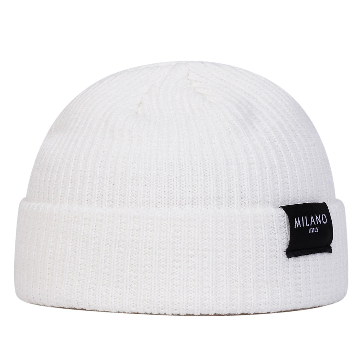Winter Hat Accessories: Unisex MILANO Letter Label Beanies Winter Beanie Hat / Rungear