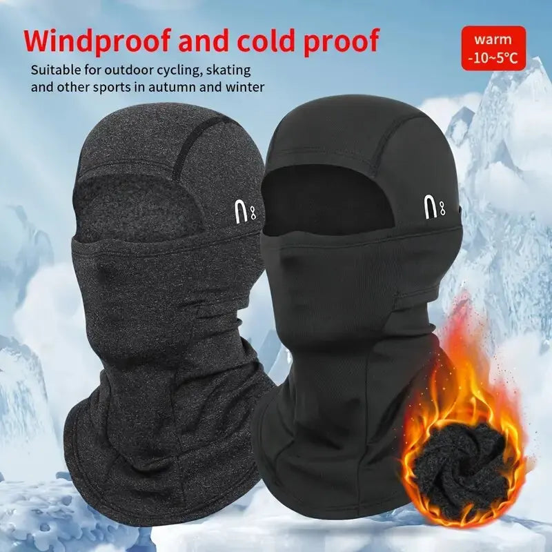 Running and Trail Accessories: Thermal, Warm Full Face Balaclava Mask For Outdoor Sports / Rungear