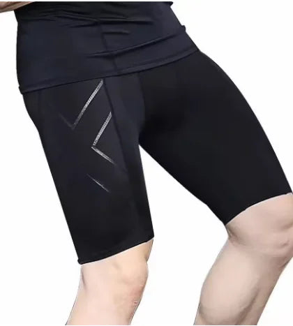 Men's Compression Base Layer Shorts | Quick-Dry Moisture-Wicking Sports Tights