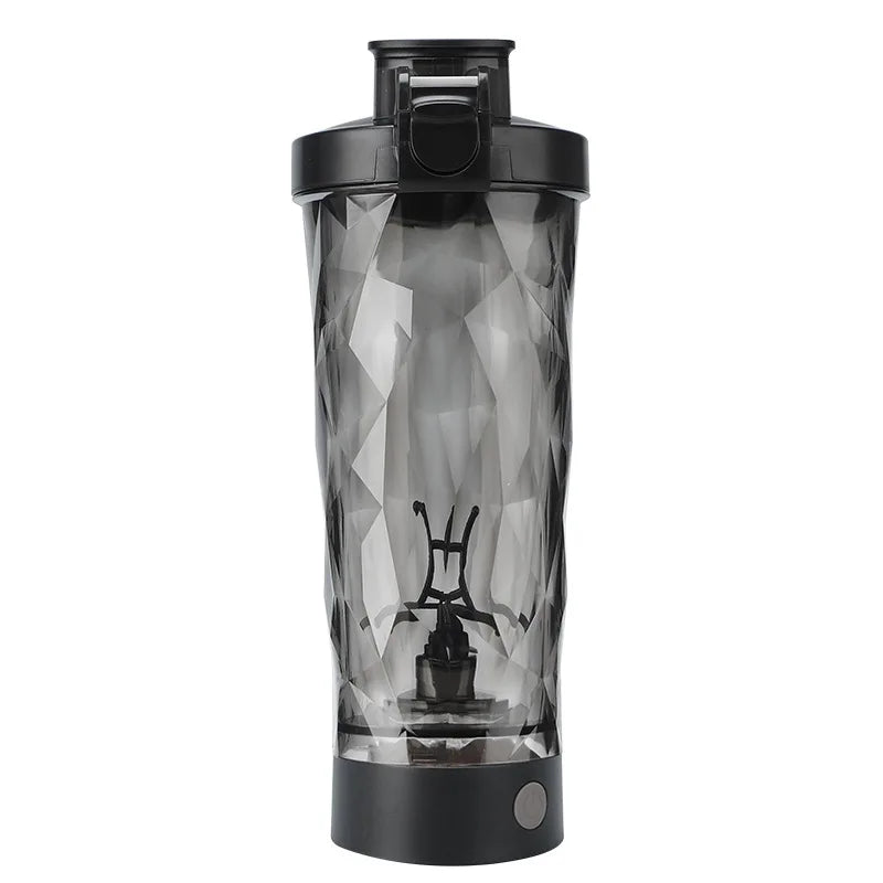 Running Hydration Gear: Portable, USB Rechargeable Protein Powder Shaker, Automatic Mixing Cup for Gym, Running, Hiking / Rungear
