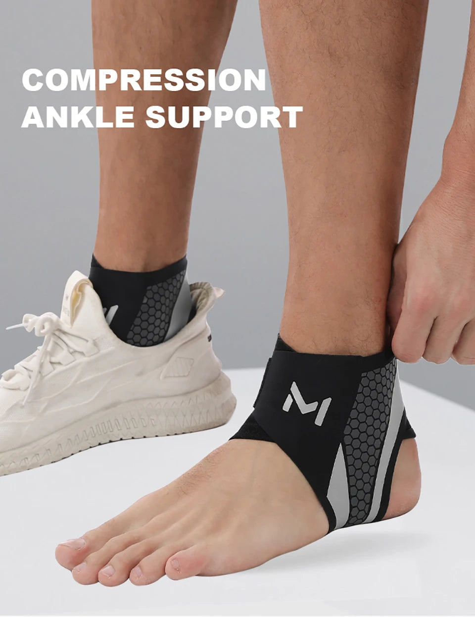Sports Ankle Support Brace | Anti-Sprain Protection for Running & Basketball | Unisex