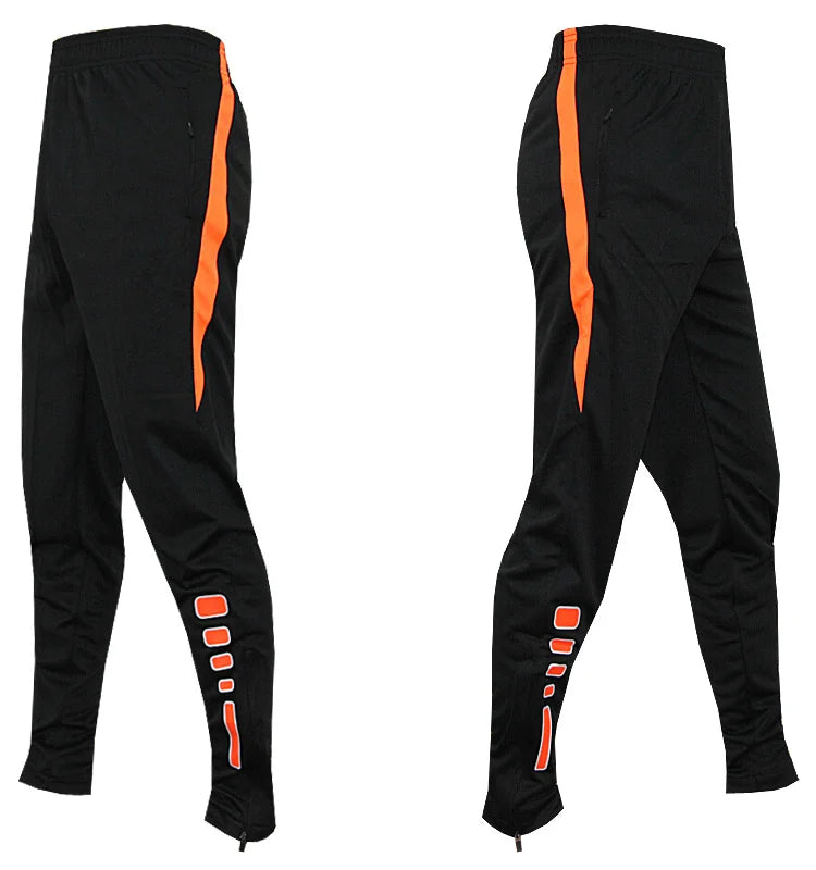 Men's Training Joggers with Zipper Pockets – Slim Fit, Elastic Waist | Running & Gym