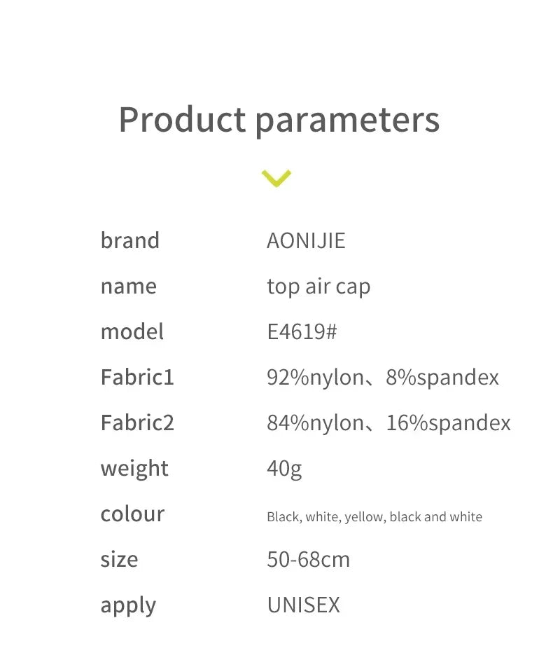 AONIJIE Topless Running Cap | Breathable, Sweat-Wicking, Sunshade Hat for Outdoor Sports