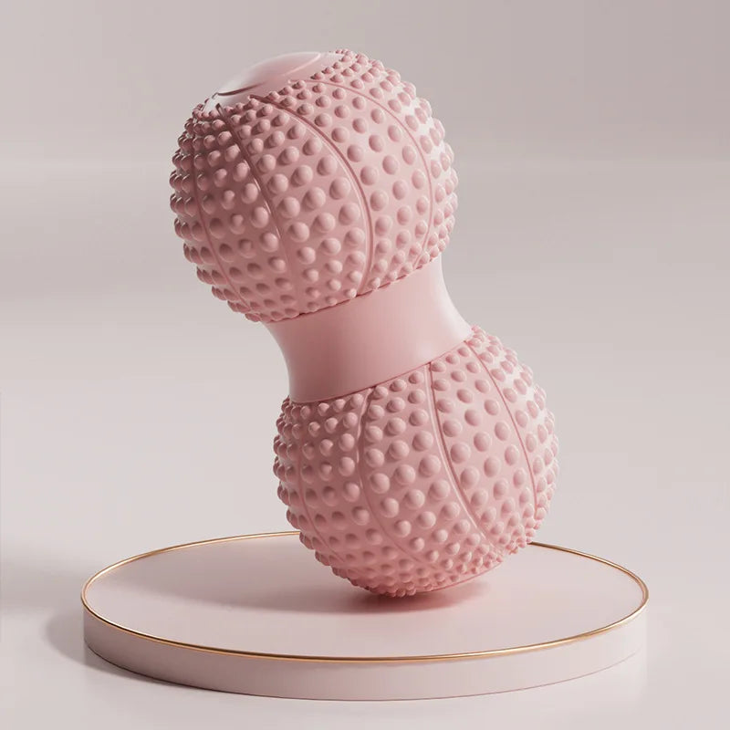 Peanut Fascia Massage Ball – Deep Tissue Muscle Relief for Neck, Back, Feet, Arms & Legs | Yoga & All Sports