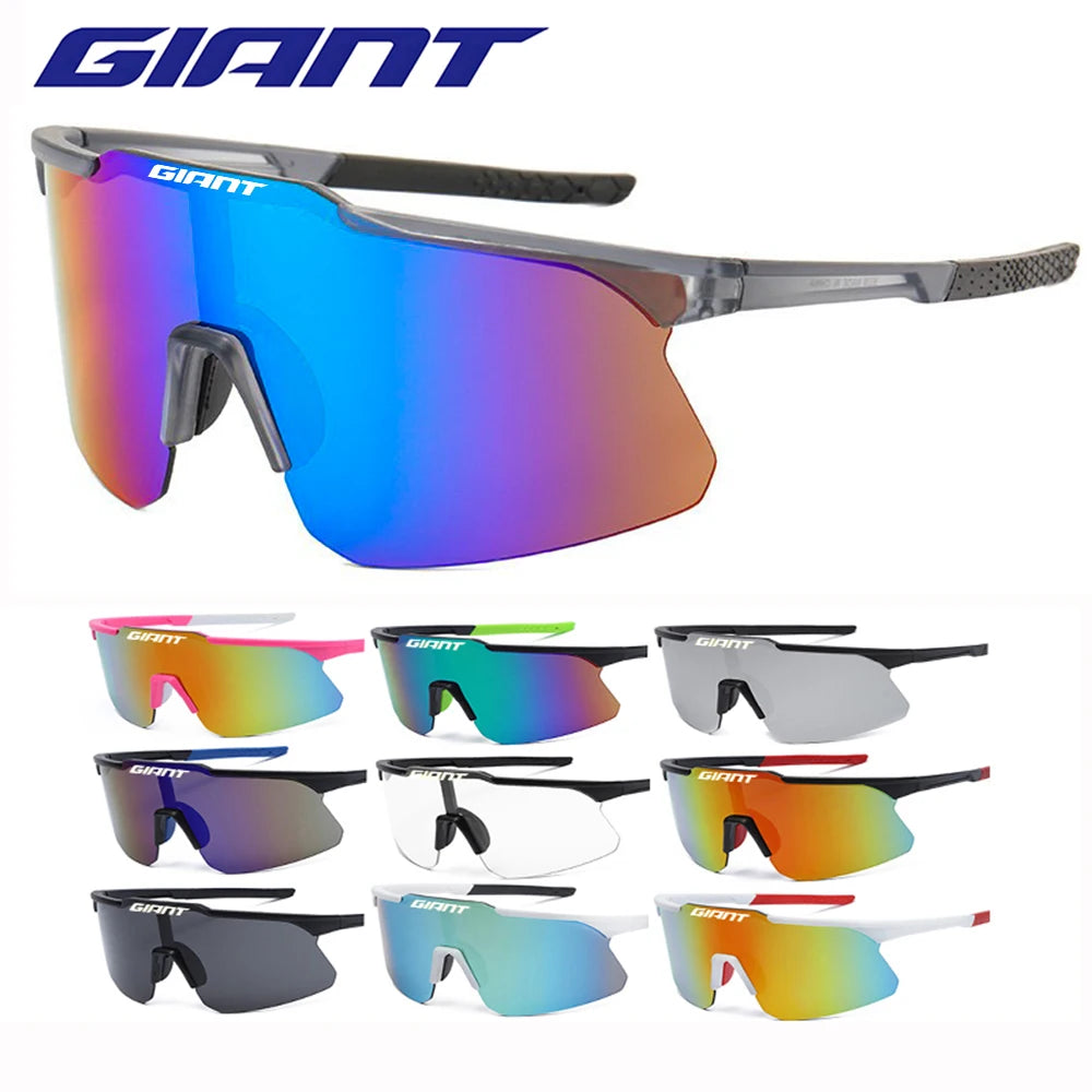 Running Sunglasses Gear: 2025 GIANT UV400 Protection, Anti-Fog, Sports Sunglasses with Case / Rungear