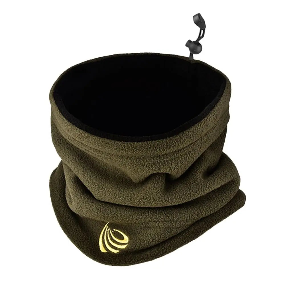 Winter Hat Apparel: Unisex Cold-Proof Outdoor Fleece Sports Half Face Neck Gaiter / Rungear