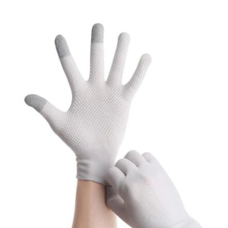 Winter Running Accessories: Unisex, Thin Breathable, Anti-Slip GEL Touch Screen Gloves For Running / Rungear