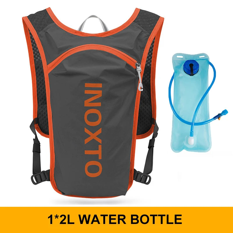 INOXTO 5L Breathable Hydration Vest – Lightweight Running & Cycling Backpack for Marathon & Hiking