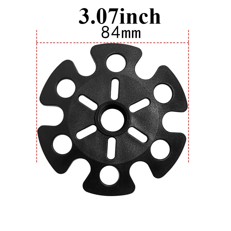 Snow Mud Basket Replacement Accessory For Outdoor Trekking Hiking Pole